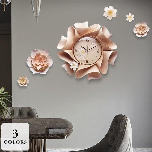 安い購入 新作 掛け時計 北欧 おしゃれ かわいい 音がしない ギフト 掛時計 入学祝い 玄関 インテリア時計 ピンク イエロー ベージュ 子供 Aba25 国産 Www Tecbios Com