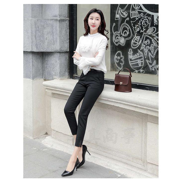 でおすすめアイテム 白 ストレッチ 伸縮性 スリット目 脚長効果 美脚 クロップドパンツ キレイめ フォーマル レディース スキニーパンツ 夏 30代 代 通学 通勤 リラックス 春 秋 風鈴 ウィンドウチャイム Color ブラック Www Fattoriabacio Com