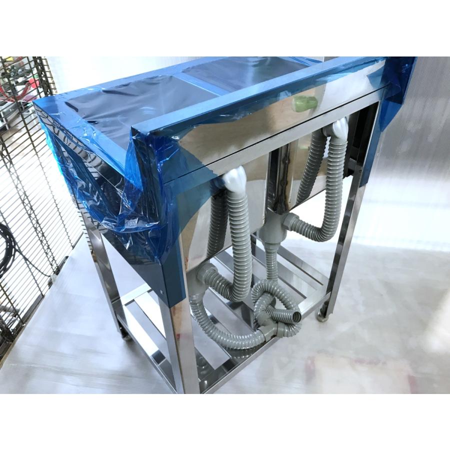 新品】◇2槽シンク W600xD450xH800+90 バックガード有 業務用 新品】◇2槽シンク W600xD450xH800+90 バックガード有 業務用