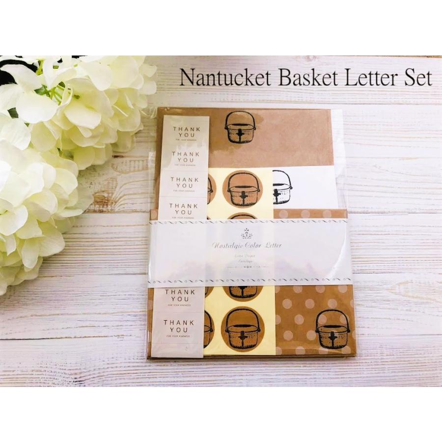 ナンタケットバスケット レターセット nbclettersetfrontNantucket Basket Company 通販