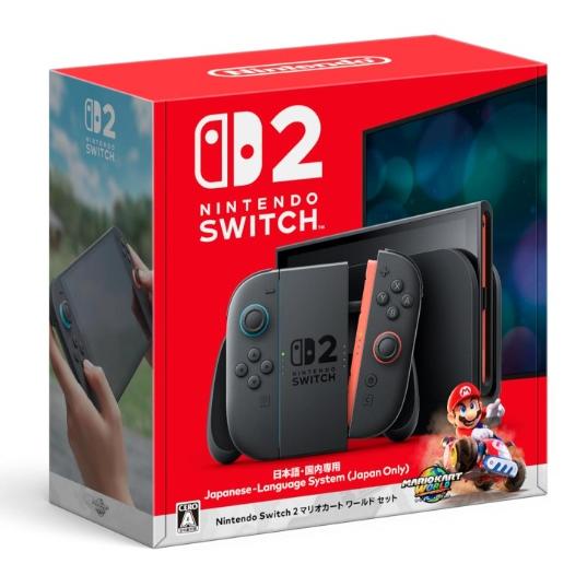 Nintendo Switch2 本体 日本語版 マリオカートワールド Amazon.co.jp: Nintendo Switch 2(日本語・国内専用) マリオ