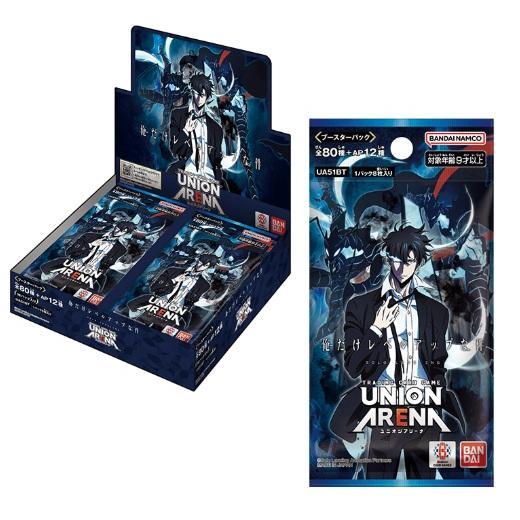 UNION ARENA 俺だけレベルアップな件　1BOX 未開封 テープ付き UNION ARENA ユニオンアリーナ 俺だけレベルアップな件 新品未開封
