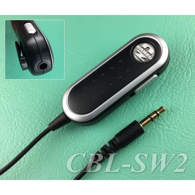 ミニプラグ式のスイッチ付きケーブル CBL−SW2 手ぶら拡声