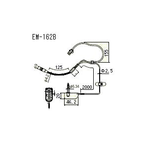 バス用耳掛式マイク(ヘッドセット) EM−162B 汎用型 バス用耳掛式マイク(ヘッドセット) EM−162B 汎用型