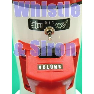 ホワイトベースの紅白メガホン NZ−515SWR(定格8W