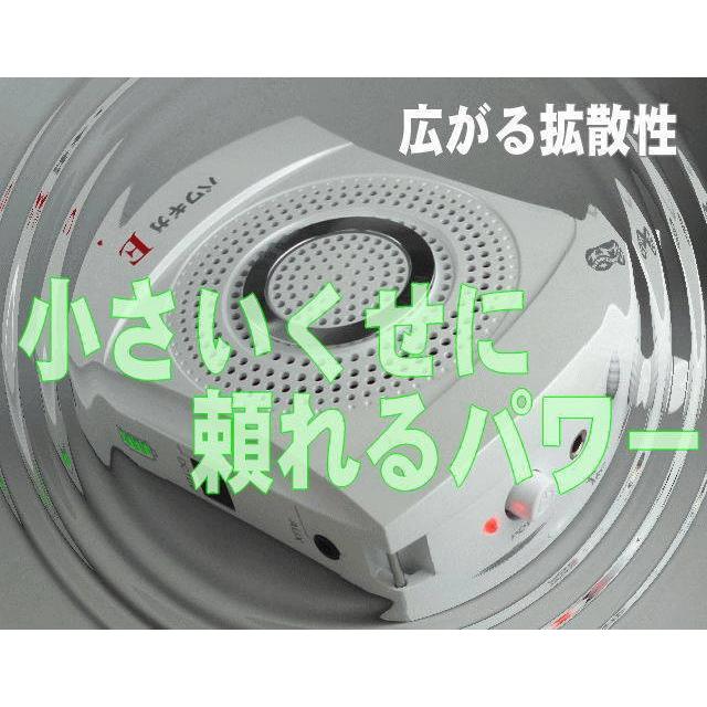 パワギガＥ　ＮＺ−６８０−Ａ(定格１５Ｗ、最大２０Ｗ)ホワイト、ハンズフリー拡声器、充電仕様、外部入力｜nanzu｜03