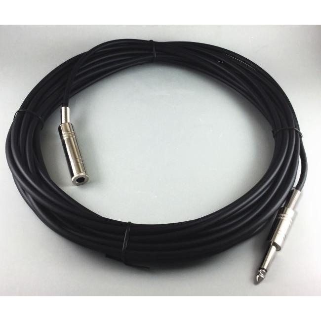マイク延長ケーブル 10m NZ−EN10 標準ホーンプラグ(6．3Φ