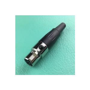 ミニキャノンコネクター4P(4pin メス) miniXLR ミニキャノンコネクター4P(4pin メス) miniXLR