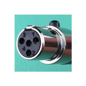 ミニキャノンコネクター4P(4pin メス) miniXLR ミニキャノンコネクター4P(4pin メス) miniXLR
