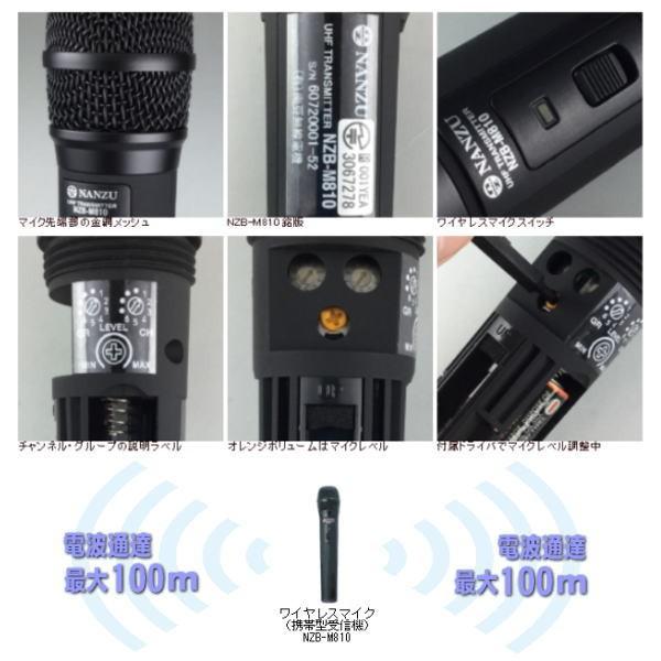 レンタル0泊1日】ワイヤレスマイク（RENT-M810） : なんず(南豆無線