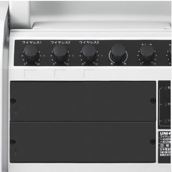 施設やイベント会場での放送用スピーカーアンプ クリップ付きピンマイク1本付属 WA361A-TWの画像