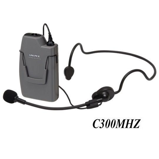 マイク放送アンプ SDやCD再生も可能 ワイヤレスヘッドセットマイク2本