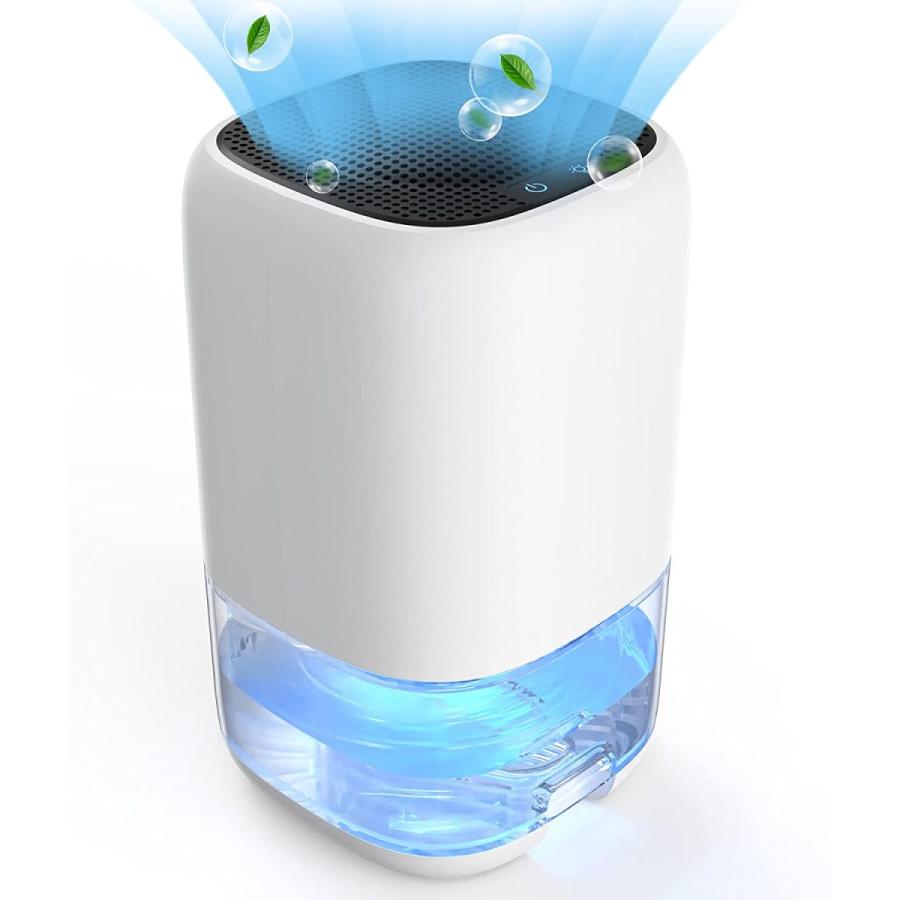 除湿機 コンパクト 小型 除湿器 除湿機 1000ml大容量 コンパクト 湿気取り カビ対策 省エネ 強力除湿 軽量 自動停止機能 カビ防止 軽量 梅雨対策 静音作業 ナオマロ Store 部屋干し