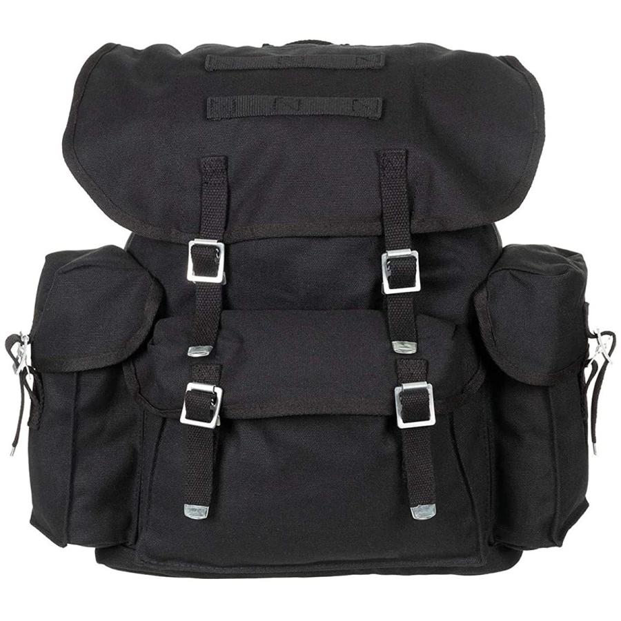 Mfh ドイツ連邦軍 ドイツ連邦軍 リュックサック 綿100 メンズファッション コットンキャンバス 30l 45x40x24cm Storeのmfh Black Store ナオマロ 日本 直営 店