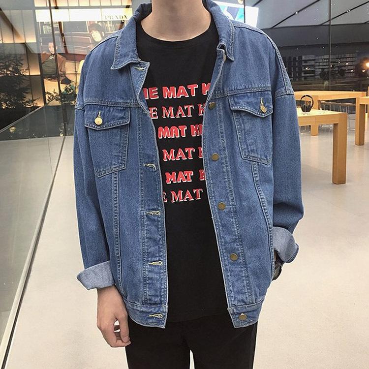 超人気新品 ジャケット デニム ジャケット ブルゾン 長袖 ライトアウター アメ デニムジャケット Gジャン オーバーサイズ メンズ ゆったり デニム ジャケット アウター レトロ クラシカル おしゃれ ドロップショルダー 秋 冬 Www Threeriversofs Com