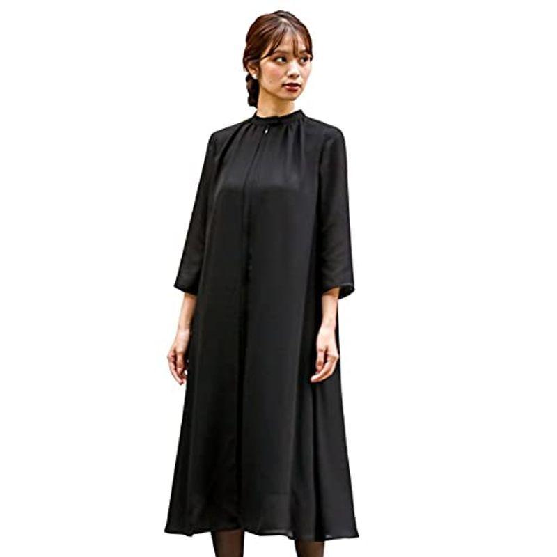 ショッピング超安い Nissen ニッセン 喪服 礼服 フォーマル ワンピース 日本製生地 前開き 洗える 防しわ スタンドカラー レディース 通年 黒 Ll 免税店 通販 Miracleleaffl Com