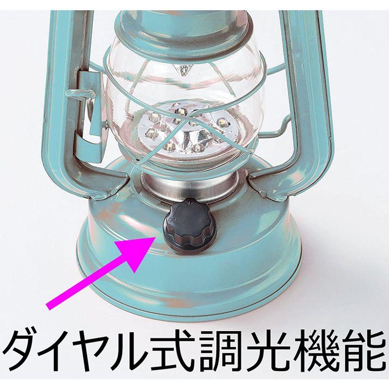 丸和貿易 ウォームウール LEDフェーリアランタン ミントブルー 400691907 建築、建設用 NICE(ナイス) ワイヤー通し 小 502