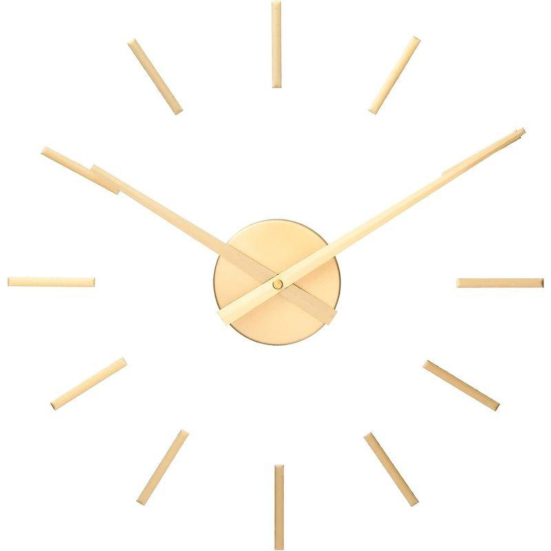 年中無休】【年中無休】Francfranc フランフラン アート ウォールクロック ゴールド 置き時計