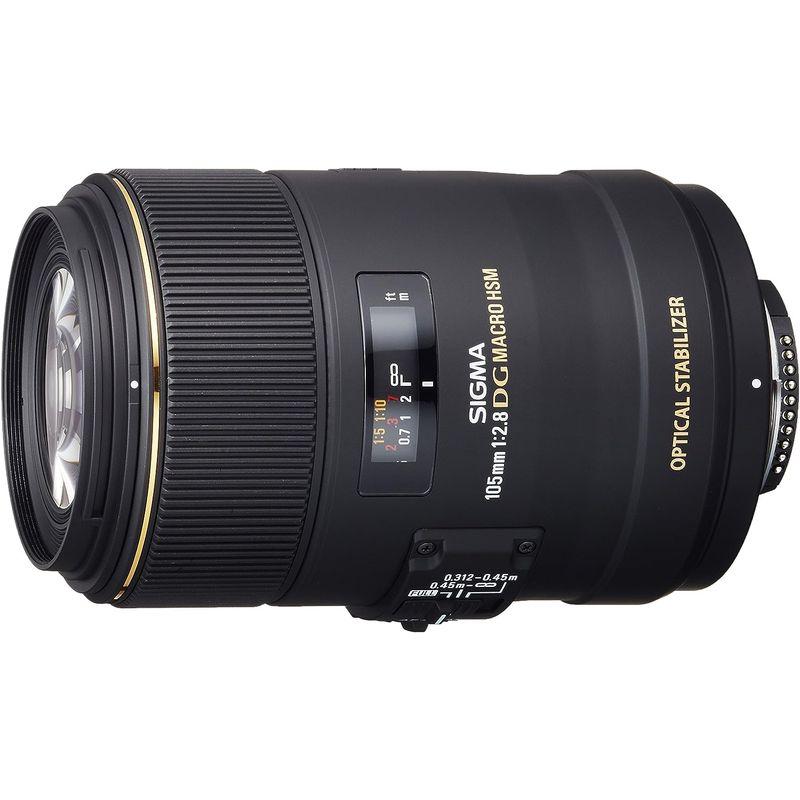 《送料込》 SIGMA 単焦点マクロレンズ MACRO 105mm F2.8 EX DG OS HSM ニコン用 フルサイズ対応 258559 【OC9652323276】(34591円)
