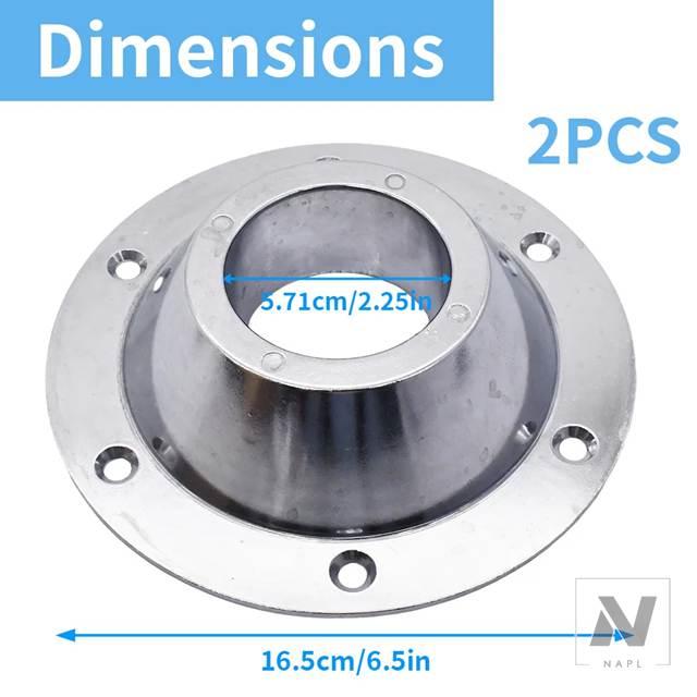 並行輸入品】キャンピングカーテーブル脚ベース 合金 RV台座テーブル