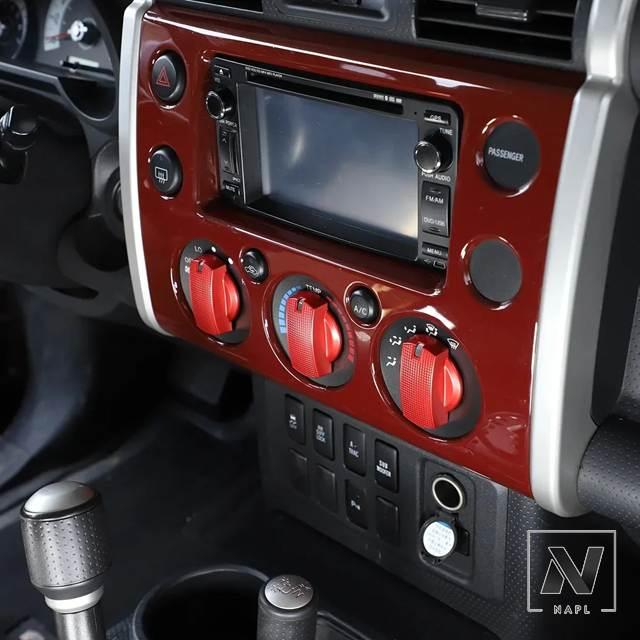 並行輸入品】トヨタ FJ クルーザー 07-21 合金製 エアコンスイッチ