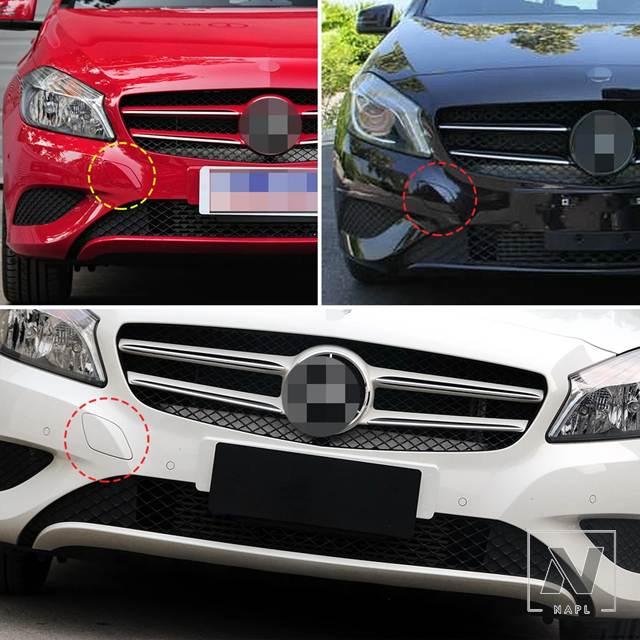 並行輸入品 BENZ Aクラス用 フロントバンパー牽引フックカバーキャップ