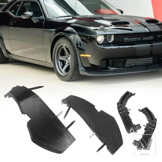 並行輸入品】4 PCS フロントバンパーサポートブラケットカバー 