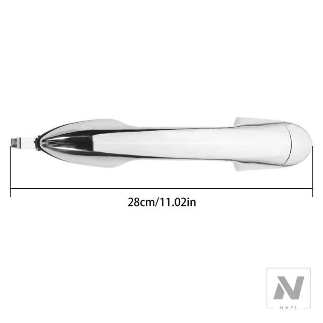 並行輸入品】右助手席側外側ドアハンドル 穴なし 156099956 156088218