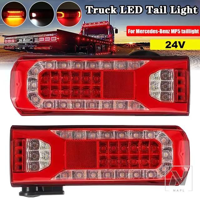 並行輸入品】NEW ACTROS LED テールランプ 24V トレーラー トラック