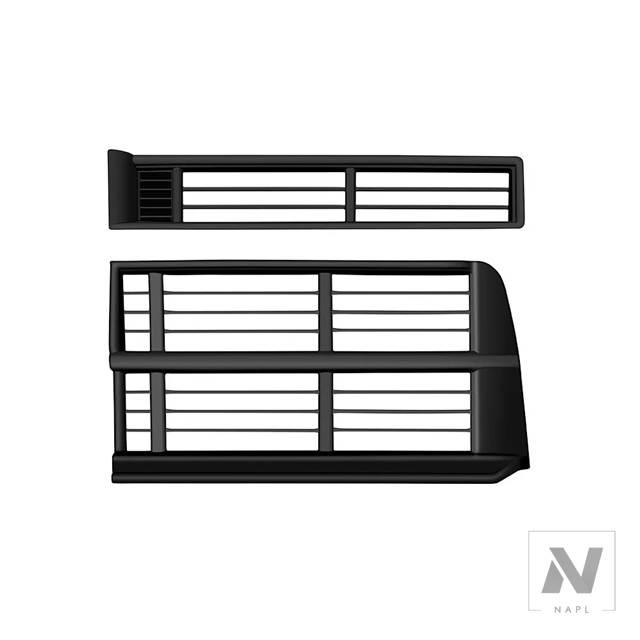 並行輸入品】ダイハツ タフト 2024 2025 ABSマットフロントバンパー