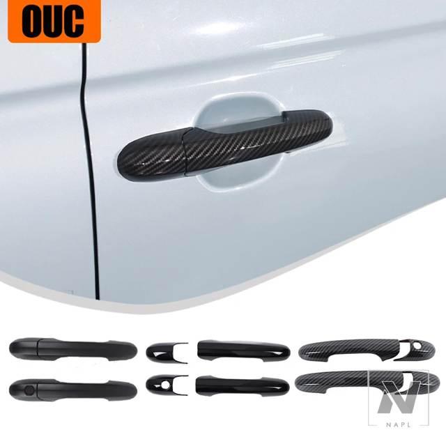 新品】アバルト595 カーボン風ドアハンドルカバー フィアット500