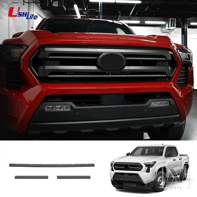 並行輸入品】ABS トヨタ タコマ 2024 2025 外装装飾ストリップ