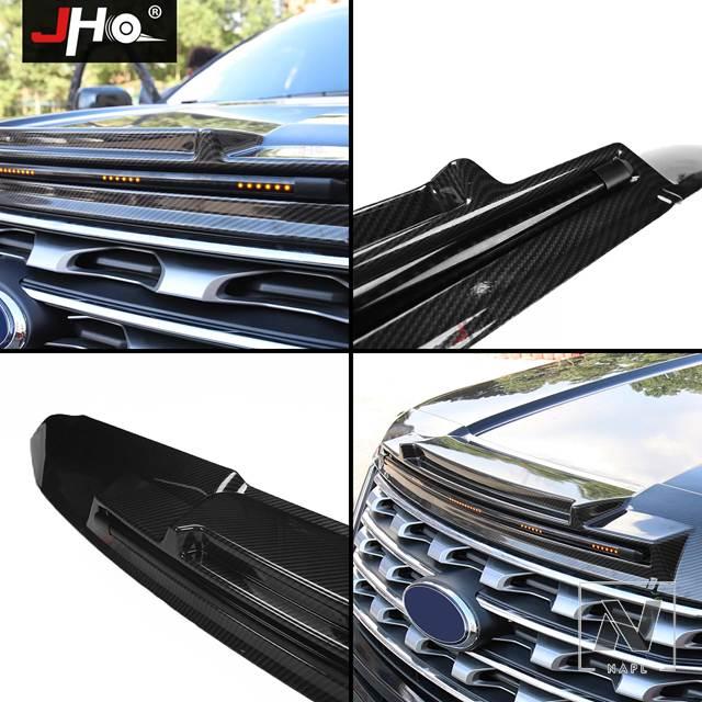 並行輸入品】JHO フロントバグシールド フードデフレクター LEDライト