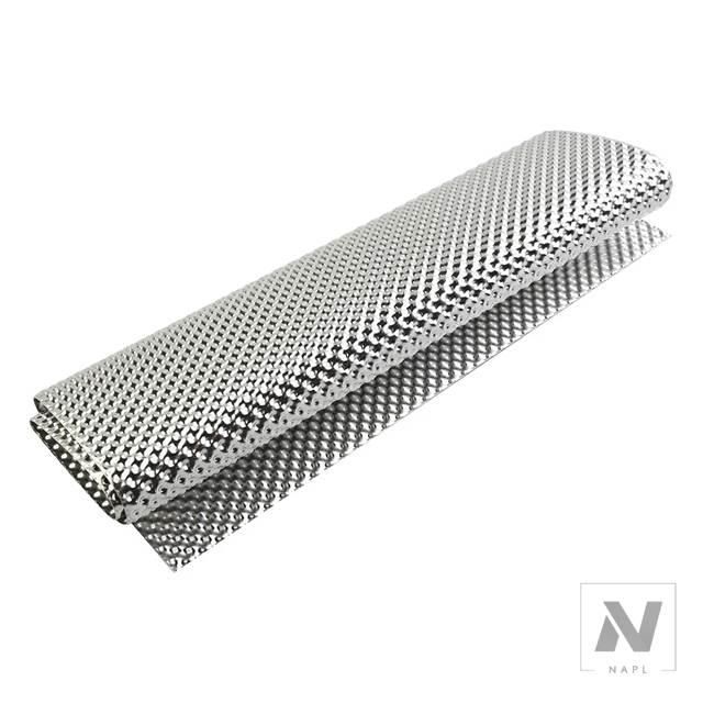 並行輸入品 300MMX500MMエンボス加工アルミヒートシールドターボ