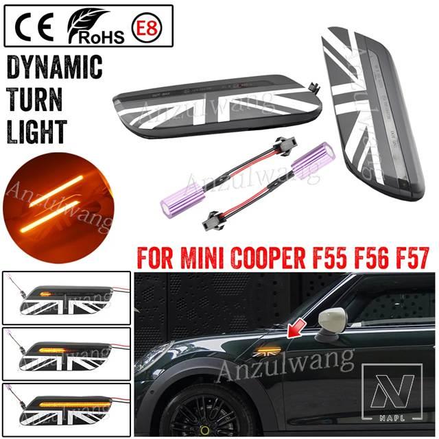 F56 mini ユニオンジャック サイドマーカー ウインカー ミニクーパー 並行輸入品 ミニクーパー 2個 サイドマーカーライトスカットルユニオン