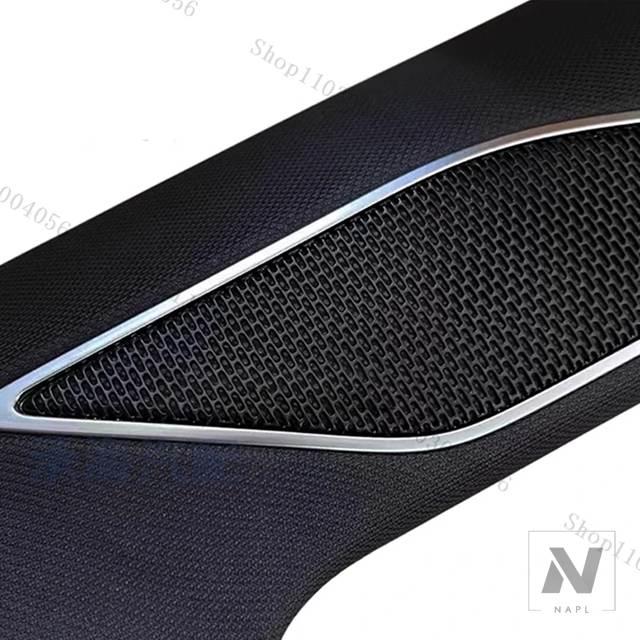 並行輸入品 VW A ピラーツイータートリムゴルフ 7 MK7 GTI 黒柱