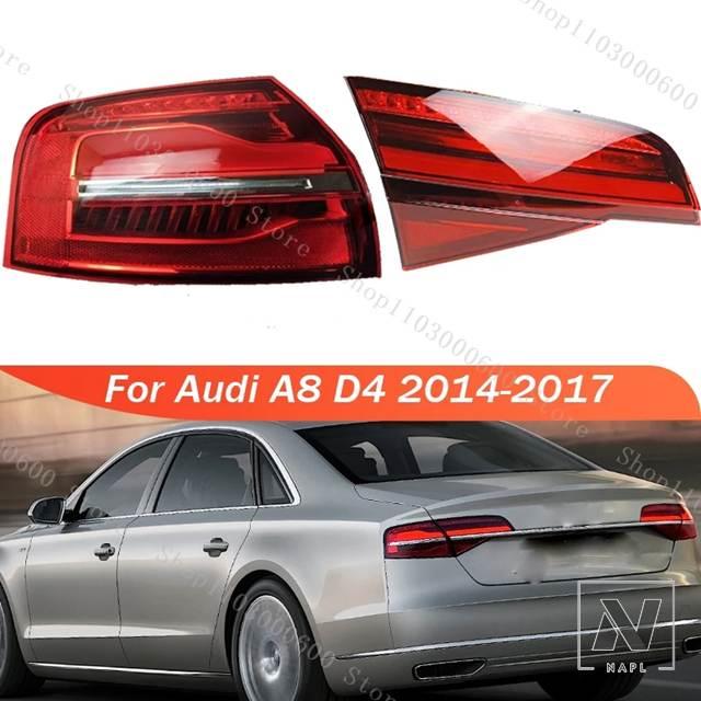 並行輸入品】アウディ A8 D4 2014-16 テールライトリアブレーキランプ