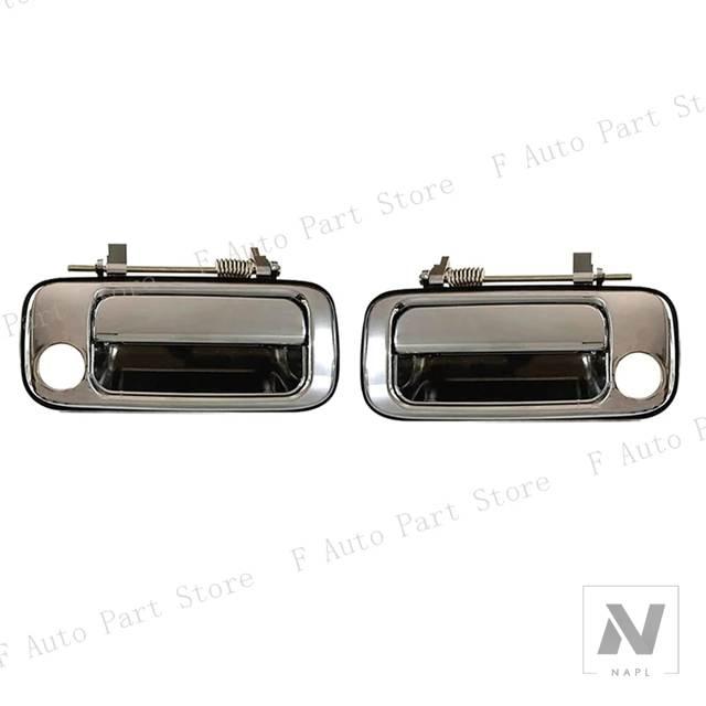 並行輸入品】トヨタ 4ピース/セット クロームフロントリアアウター外装