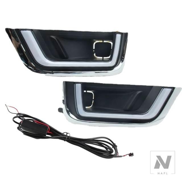 並行輸入品】トヨタ 2個 LED デイタイムランニングライト