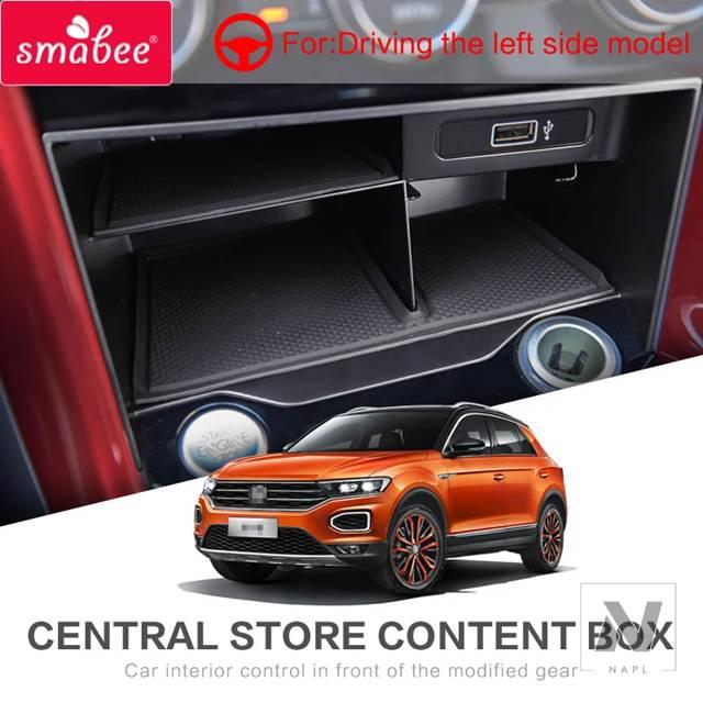 並行輸入品 VW セントラル収納ボックス T-ROC センターコンソール収納