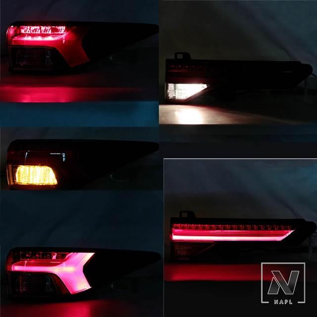 並行輸入品 三菱 アウトランダーPHEV 2022-2024 LEDテールライト