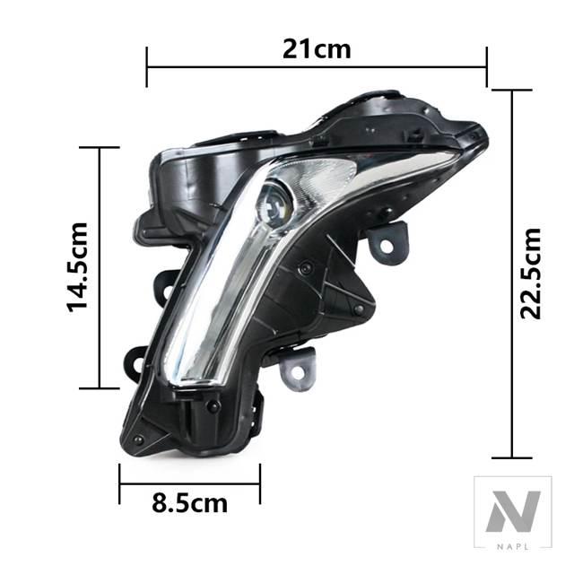 並行輸入品 レクサス LEDデイタイムランニングライト LED DRL LS460