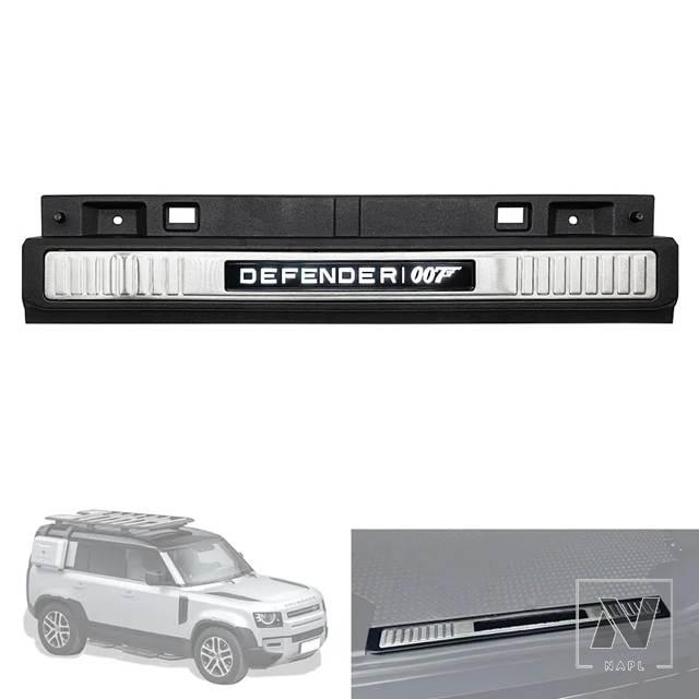 LAND ROVER ディフェンダー　スカッフプレート 並行輸入品】ランドローバー ディフェンダー 2020‐21 ステンレス製