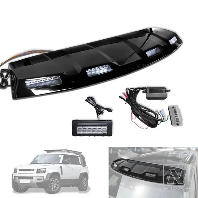 並行輸入品】車体パーツ 新型ルーフLEDライトポッド ディフェンダー用 