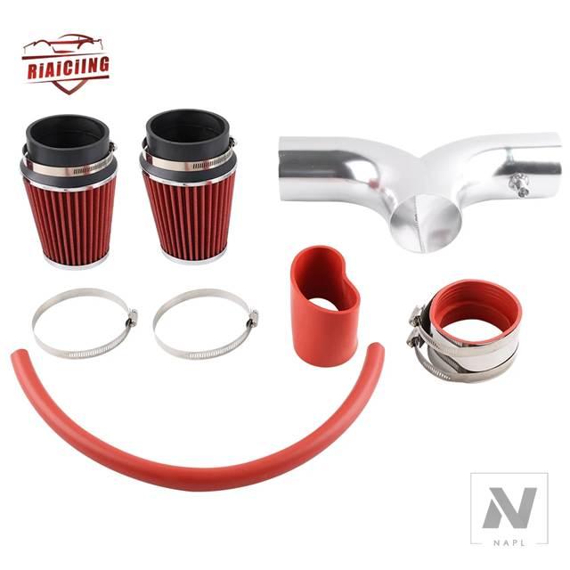 コーティング　フルセット 並行輸入品】シボレー アルミフロントツインエアインテークキット