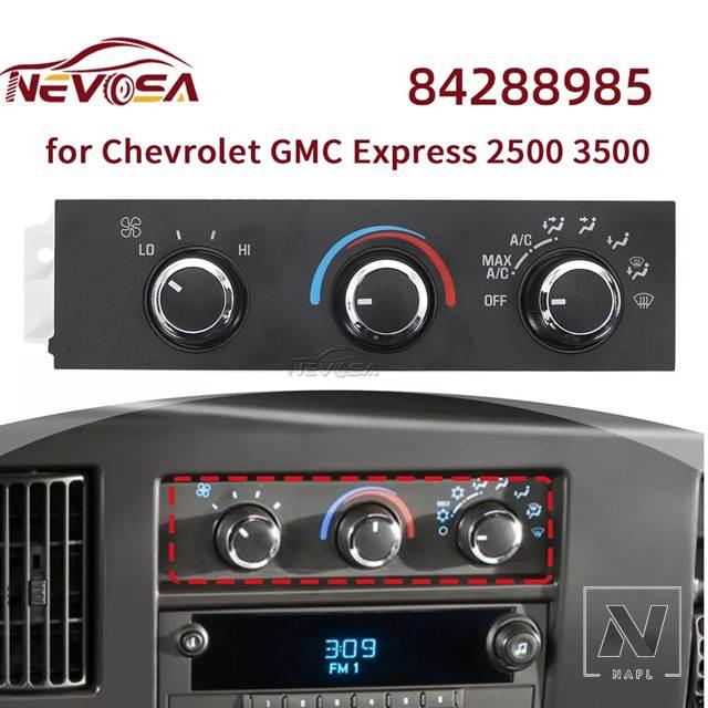 並行輸入品】シボレー 丸型ボタン HVAC GMC エクスプレス 2500 3500 AC