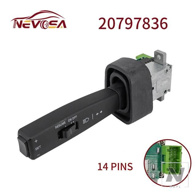 【並行輸入品】ボルボ FH12 FM 20797836 コラムスイッチコンビネーションボタン 70351744 20399170 ...
