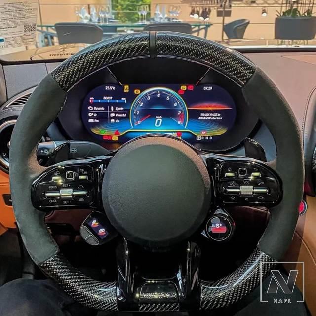 並行輸入品】メルセデスベンツ カスタムカーステアリングホイール