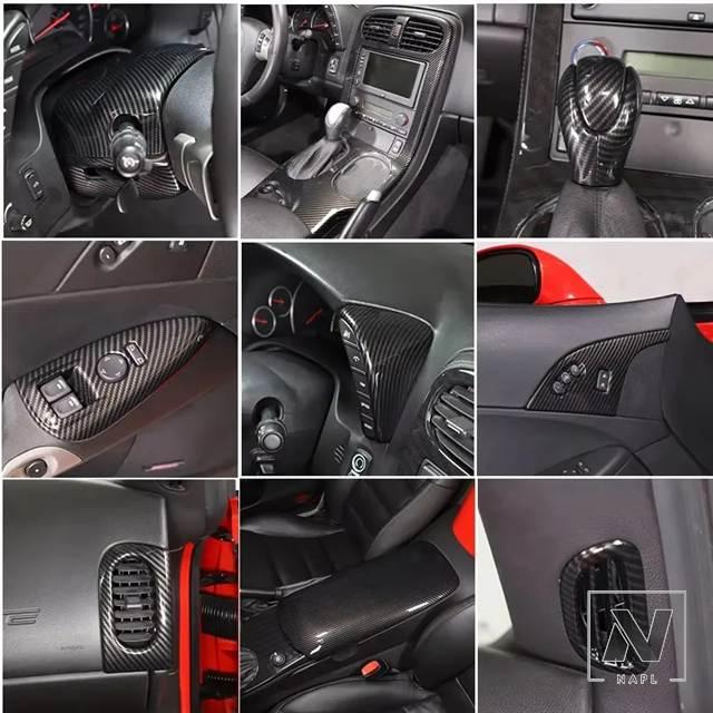 並行輸入品】ABSカーボン製 シボレー コルベット C6 2005 -2013 車用