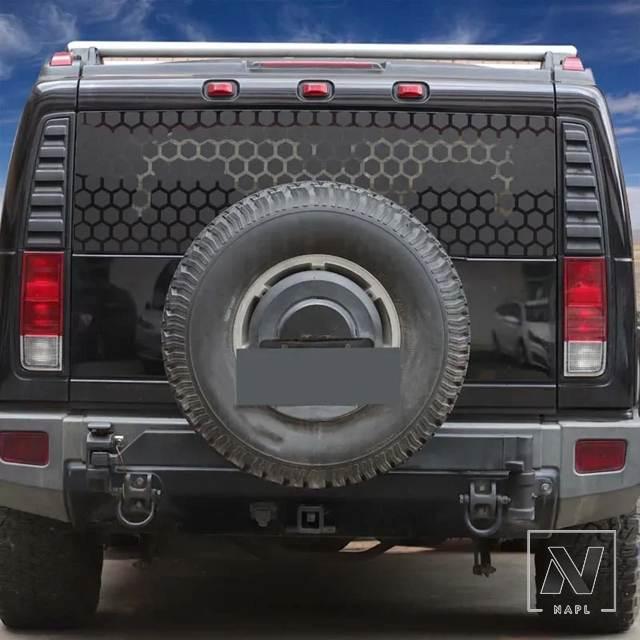 並行輸入品】ハマーH2 H3 2003-2009用 リアウィンドウ フロントガラス